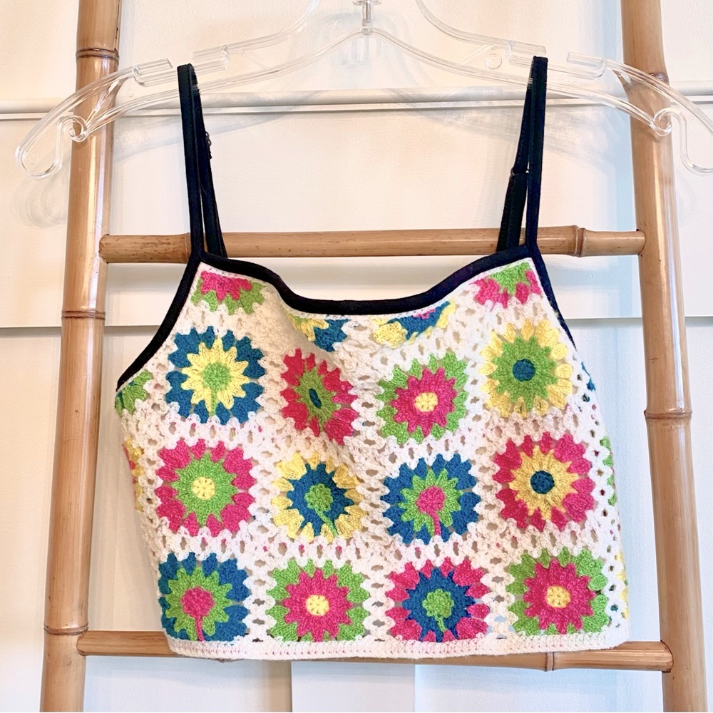 Crochet Crop Top Juniors XS